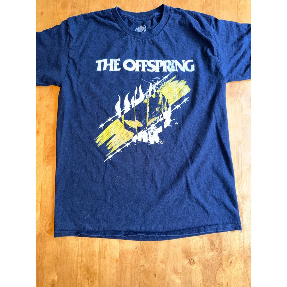 The Offspring Let The Bad Times Roll Tour 2023 black T-Shirt Mens Medium 428